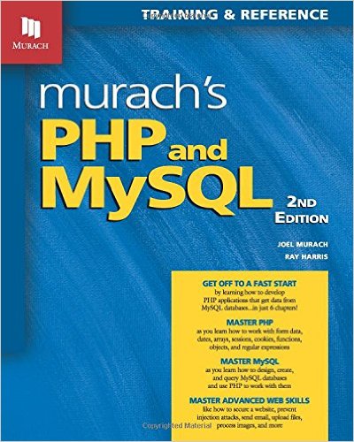 Murach PHP Book Image of the Web Data Mgmt text